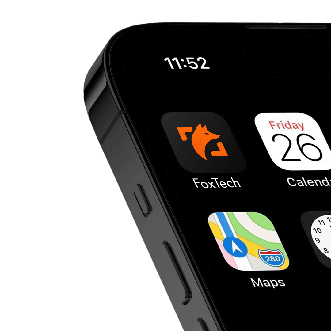 Foxtech Mobile App Development Mockup